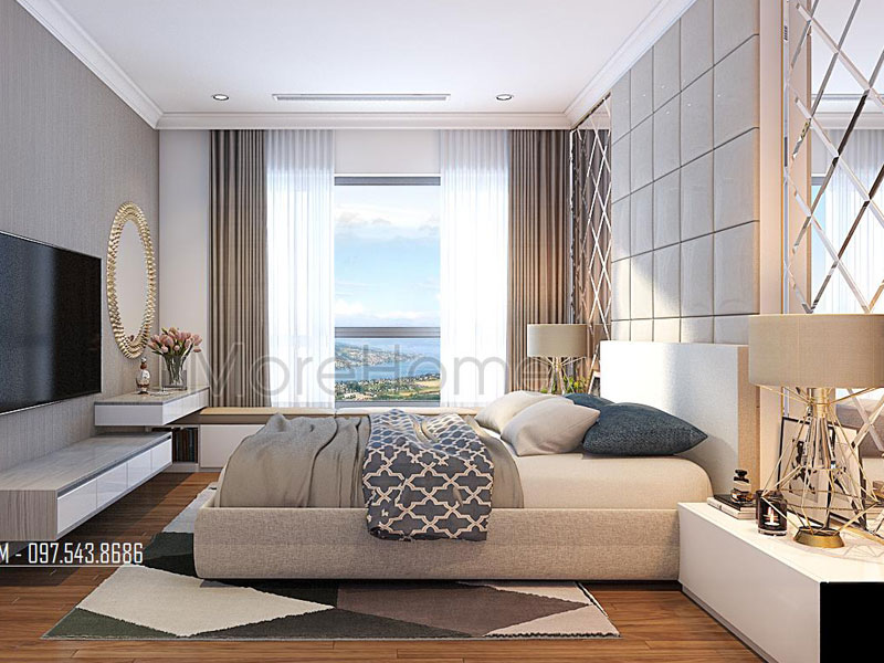 Mẫu thiết kế nội thất phòng ngủ 4 sao đẳng cấp
